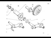 Rolling Chassis - Supporting arm rear